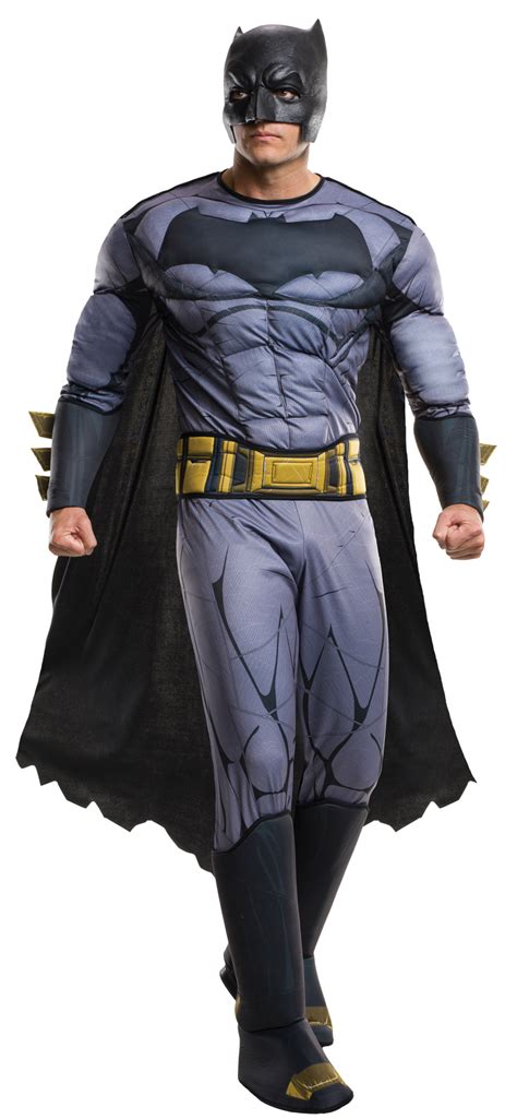 Dawn Of Justice Batman Deluxe Muscle Suit Adult Costume
