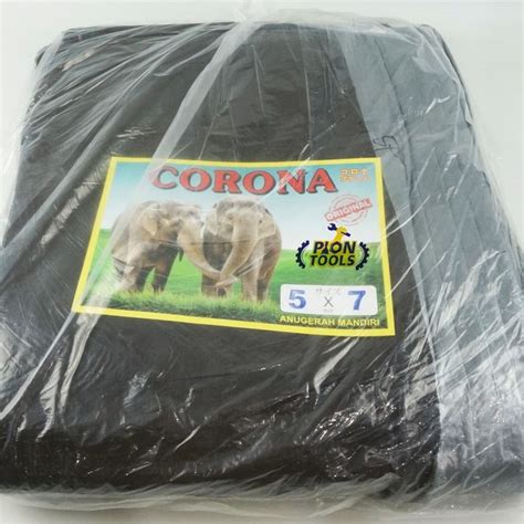 Jual Terpal A X Meter Corona Gajah C S Terpaulin Terpal Plastik