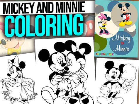 Baby Mickey And Minnie Coloring Pages