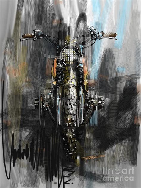 Bmw Motorcycle Digital Art By Peter Fogg