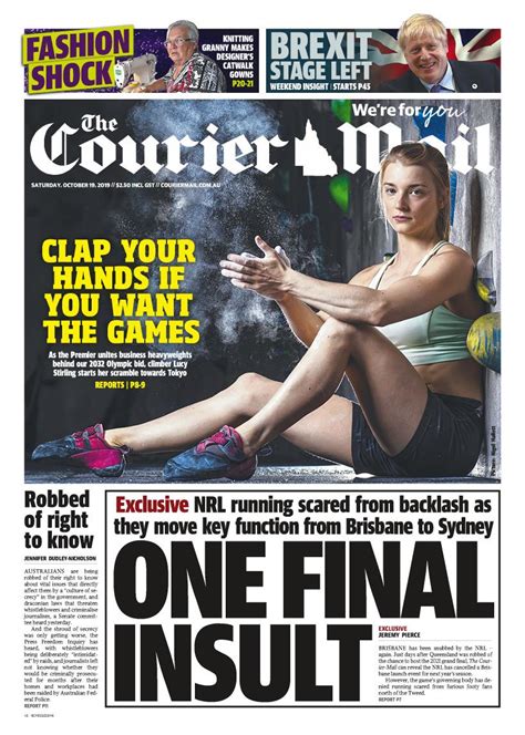 Nrl Kicks Queensland While Were Down The Courier Mail