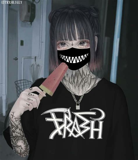 Pin By Mark On Trash 新ドラゴン In 2021 Trash Gang Trxsh Gxng Gang Anime