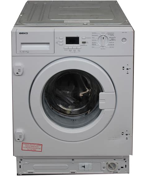 beko wmi71641 integrated 7kg washing machine white 1600 rpm 1563 5023790024068 ebay