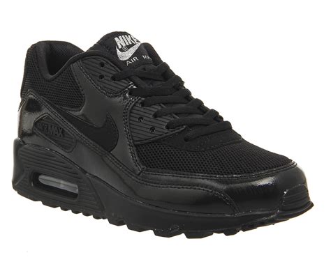 Nike Suede Air Max 90 Low Top Sneakers In Black Lyst