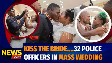Harusi Tunayo Inside Police Mass Wedding As 32 Police Officers Get