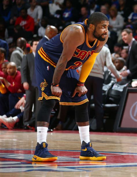 Kyrie Irving Wears The Cavs Nike Kyrie 2 Sole Collector