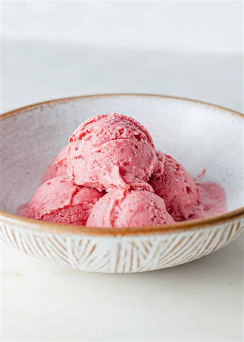 3 Ingredient Strawberry Ice Cream So Vegan