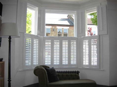 Perfect Shutters And Blinds For A Bay Window Complete Blinds