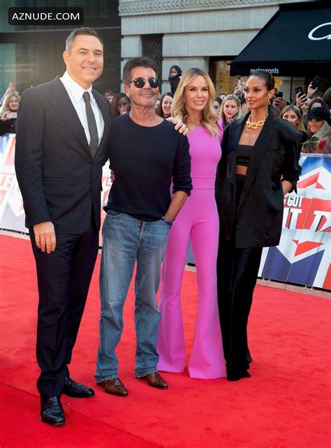 Amanda Holden And Others Photographed At The Britains Got Talent