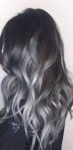 I think it is just because hair turns grey before it turns white so we talk about the former. subtle gray balayage - Recherche Google | Grey hair color ...