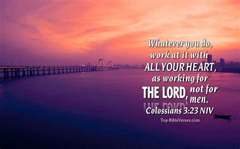 Colossians 323 Niv Bible Verse Backgrounds Christian Wallpaper