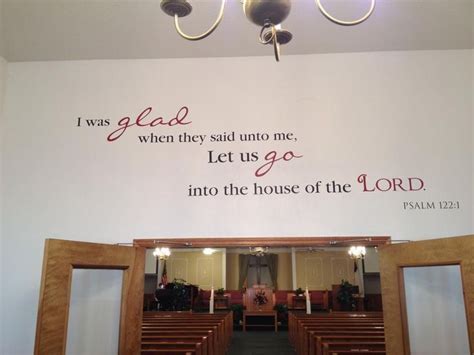 Scripture On Upper Walls Throughout With Images Church Foyer
