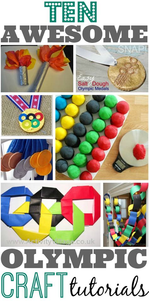 10 Olympic Craft Tutorials for Kids