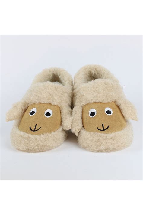 Irish Wool Sheep Slippers