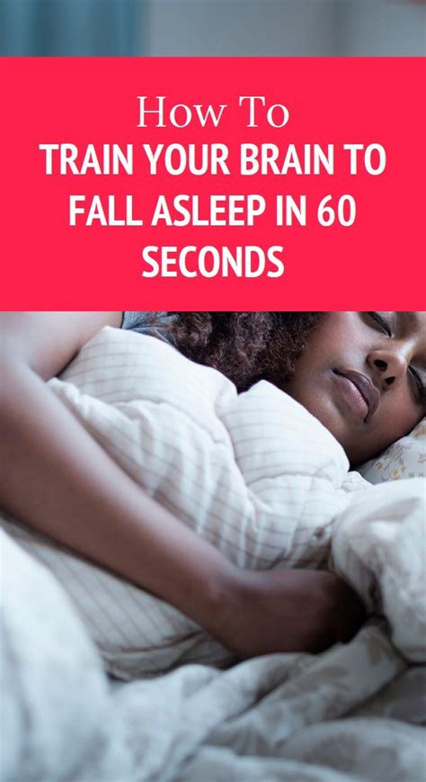 How To Train Your Brain To Fall Asleep In 60 Seconds Natural Remedies