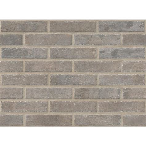 Msi Capella Taupe Brick 4 In X 4 In Matte Procelain Floor And Wall