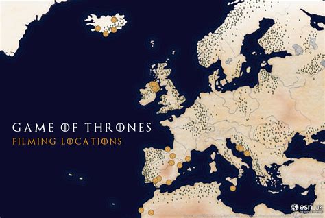 70a Game Of Thrones Filming Locations Maps We Love—esri