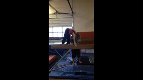 Beam Drills Needle Holds And Handstands Youtube