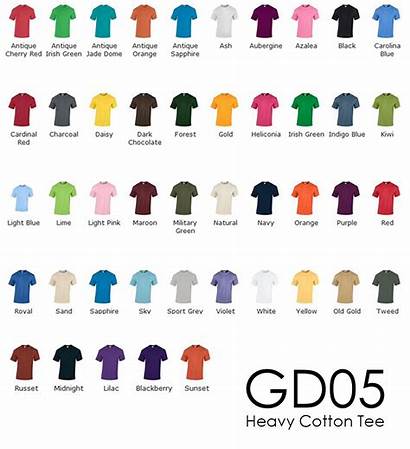 Shirt Colours Printing Shirts Gd05 Submit Security
