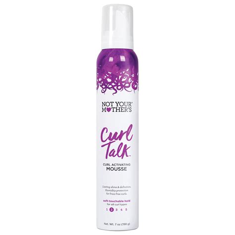 Not Your Mothers Curl Talk Curl Activating Mousse 7 Oz