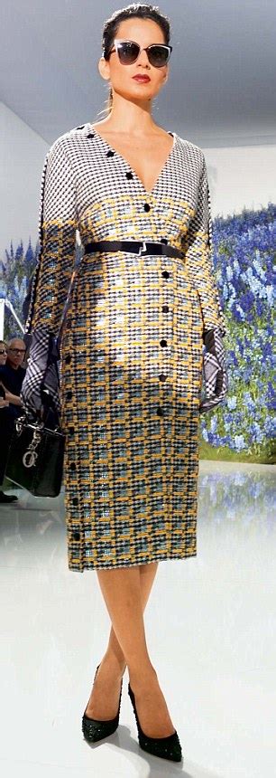 Queen Kangana Checks Out Paris Fashion Week At The Christian Dior Show