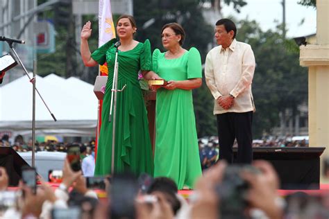 Duterte S Daughter Takes Oath As Philippine Vice President Internewscast