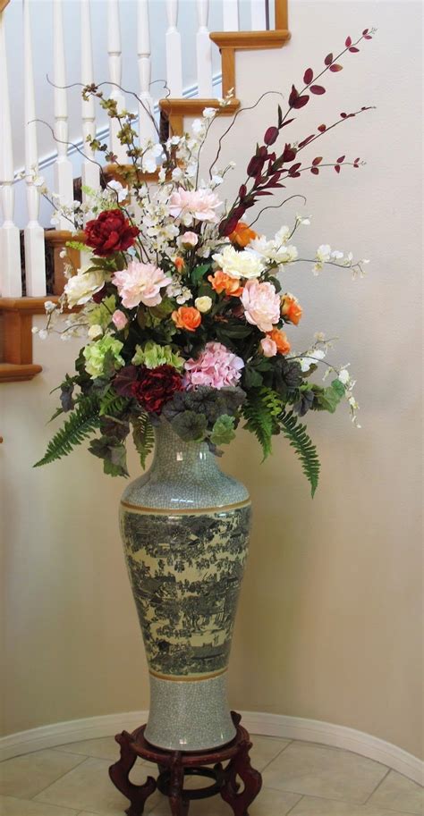 large artificial flowers arrangements 50cm xxlarge silk flower posy hire dress it yourself