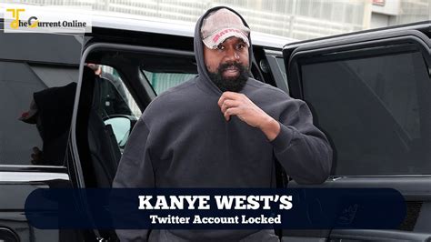 Kanye Wests Twitter Account Suspended For Antisemitic Tweets