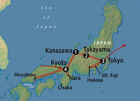 Diamond princess cruise map sept 17 kyushu japan inland sea. Alexander and Roberts - zAAA Vacations® - From Japan's Inland Sea to the Alps