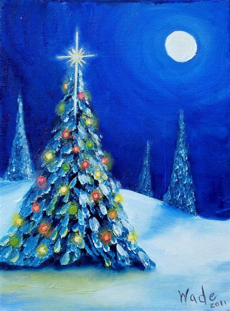 Oh Christmas Tree Painting By Craig Wade Fine Art America