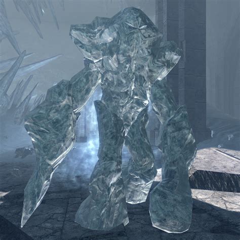 Skyrimancient Frost Atronach The Unofficial Elder Scrolls Pages Uesp