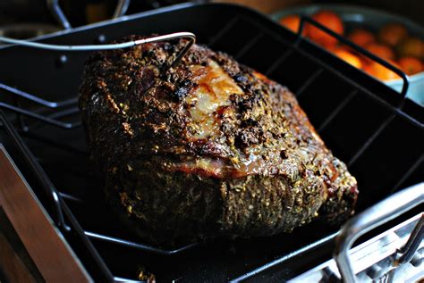 An unforgettable roast dinner boosted with a tang of mustard. Dijon-Rosemary Crusted Prime Rib Roast with Pinot Noir Au ...