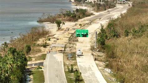 Sanibel Island Cut Off After Causeway Collapses Videos From The