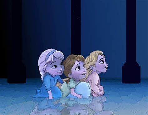 Little Cousins Elsa Anna And Rapunzel Disney And Dreamworks Disney