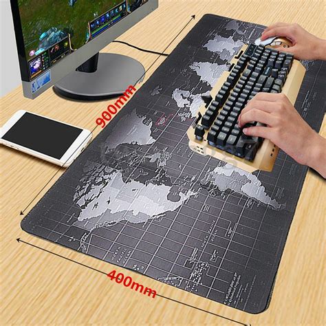 New Extended Gaming Mouse Pad Large Size Desk Keyboard Mat 900mm X