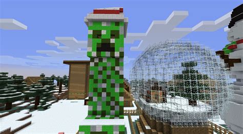 Christmas Creeper Minecraft Map