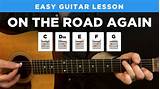 Photos of On The Road Again Guitar Chords