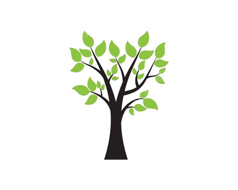 Lettered Stylized Tree A Creative Tree Design Logo Garden J Logo Vector