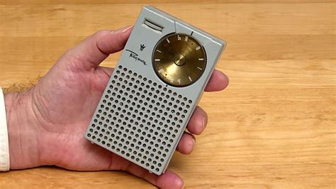 Regency Tr 1 Worlds First Transistor Radio Early Example In Cloud
