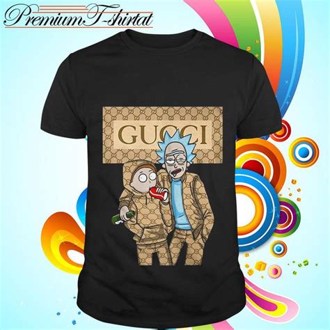 Dark heather is 50% cotton, 50% polyester. Rick and Morty Gucci logo shirt | Rick, morty, Almost always, Gucci
