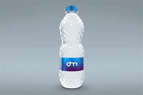 water bottle mockup template  mockup