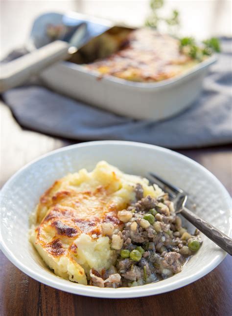 That saucy, deeply flavourful filling, that creamy potato topping, and that awesome golden cheese crust.… while shepherd's pie is. Shepherd's Pie