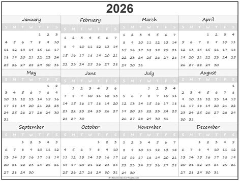 2023 Calendar Template 85 X 11 Inches Vertical Year At A Etsy Classic