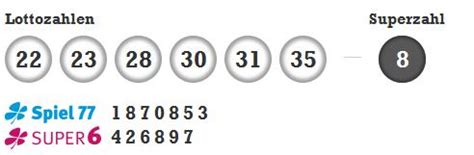 Jetzt die offiziellen lotto 6 aus 49 gewinnzahlen einsehen. Lotto am Samstag, Die aktuellen Lottozahlen von heute