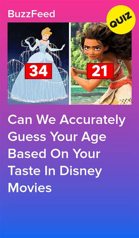 Can We Accurately Guess Your Age Based On Your Taste In Disney Movies