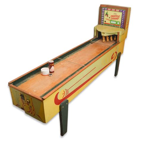 Vintage Bally Shuffle Champ Arcade Bowling Machine Ebth