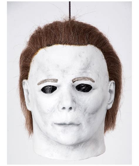 Wynn from the original halloween and the man in black from the revenge of michael myers are retroactively fused together in this film. Michael Myers Head Halloween Decoration - Myers Myers Costume