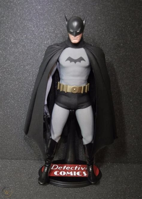 Custom 16 First Appearance Batman 12 Inch Hot Toys Detective Comics 1
