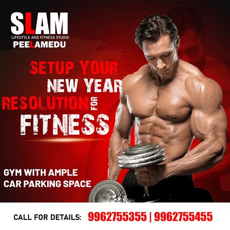 Setup your New Year Resolution for Fitness. Start Today from SLAM