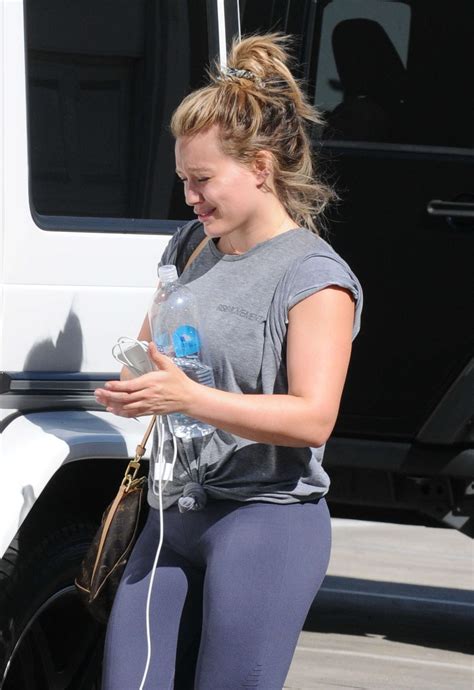 Hilary Duff In Leggings Leaving The Gym Gotceleb 29664 Hot Sex Picture